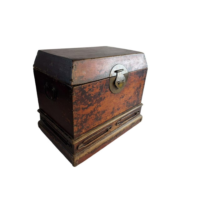 Antique Chinese Box in Original Patina For Sale - Image 4 of 18