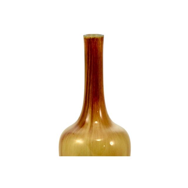 Royal Haeger Mid-Century Drip Glaze 12” Vase For Sale - Image 4 of 8