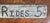 1910–1925 Canoe Rides 5 Cents Wood Sign, 34”x3.5” For Sale - Image 11 of 11