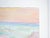 1980s 1989 Abstract Seascape With Sailboat Watercolor Painting For Sale - Image 5 of 6