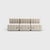 Not Yet Made - Made To Order Curt Modular Set - Flexible 3-Seater - Sera - Calla (White / Beige) by Ambivalenz, Set of 6 For Sale - Image 5 of 5