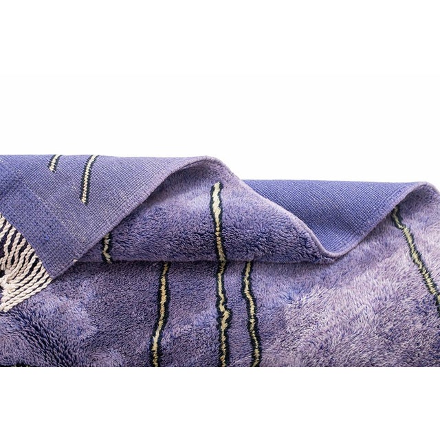 Hand-Knotted Wool Rug by Azele Studio For Sale - Image 6 of 10