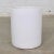 Vintage Mid Century Modern Architectural PotteryWhite Cylindrical Pot For Sale - Image 12 of 12