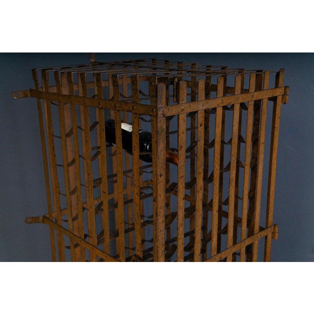 Vintage Steel Wine Rack For Sale - Image 18 of 18