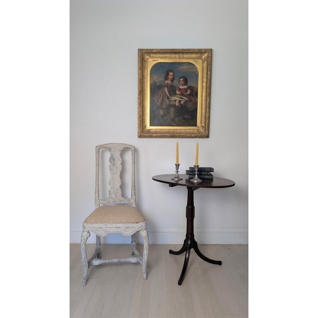 English 19th C. English Mahogany Tilt-Top Table With Tripod Pedestal Base For Sale - Image 3 of 15