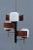 1950s Italian Mahogany and Glass Pendant Lamp from Esperia, 1950s For Sale - Image 5 of 7