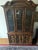 Late 20th Century Vintage French Provincial / Louis XV-Style Oak China Cabinet For Sale - Image 5 of 5