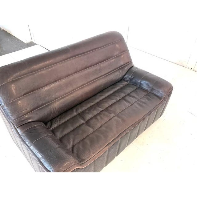 DS 84 Neck Leather Sofa from de Sede, Set of 2 For Sale - Image 13 of 18