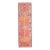 1970s Vintage Turkish Handmade Wool Cotton Orange Runner Rug For Sale