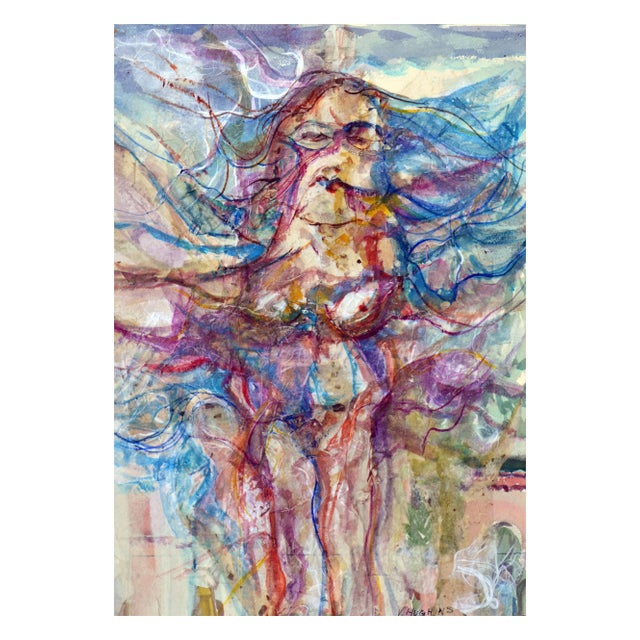 Nature Woman Nude Figurative by Virginia J Hughins For Sale In Monterey, CA - Image 6 of 6