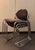 Italian Set of 4 Vintage 1970s Loewenstein Oggo Italian Chrome Dining Chairs For Sale - Image 3 of 5