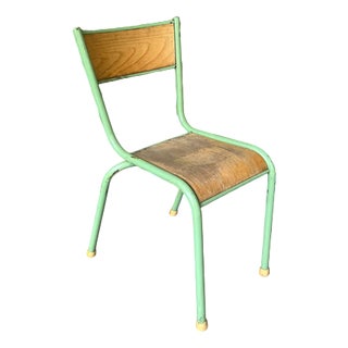 French Mullca Stacking Dining Chair, 1950s For Sale