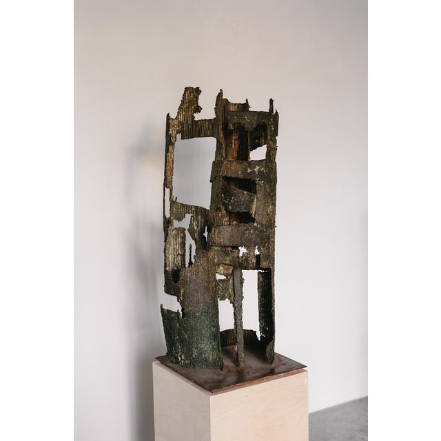 Umberto Milani, Sculpture, 1965, Bronze, in Flawless conditions. Designed 1960 to 1969 This piece has an attribution mark,...