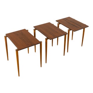 Vintage Nesting Tables from Opal Möbelk, 1960s, Set of 3 For Sale