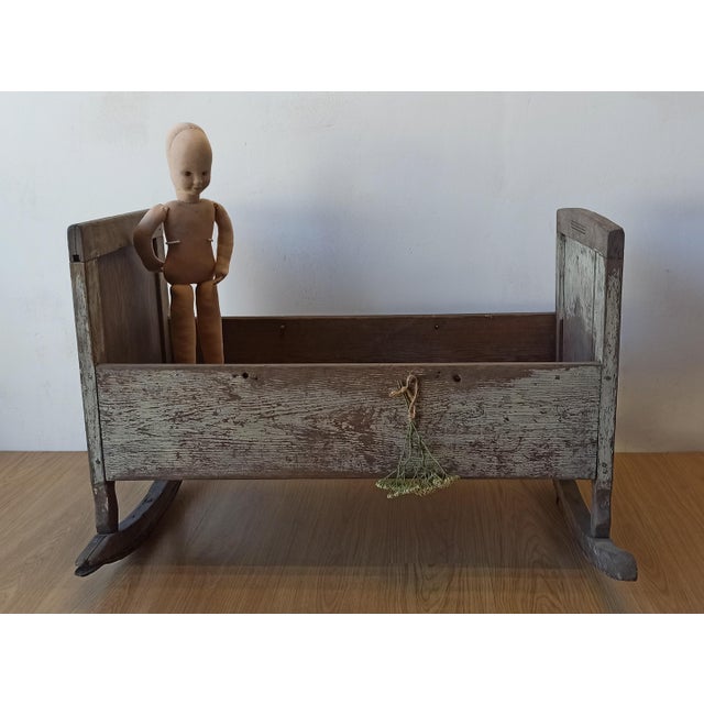 Vintage Cradle, 1930s For Sale - Image 13 of 18