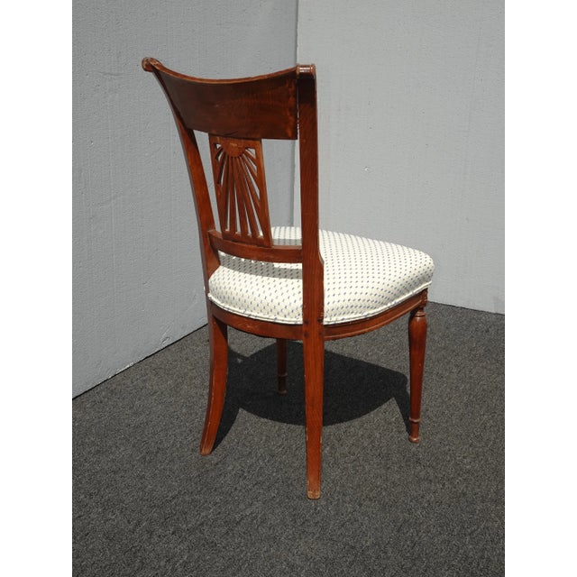 Vintage French Provincial White Accent Chair Chairish