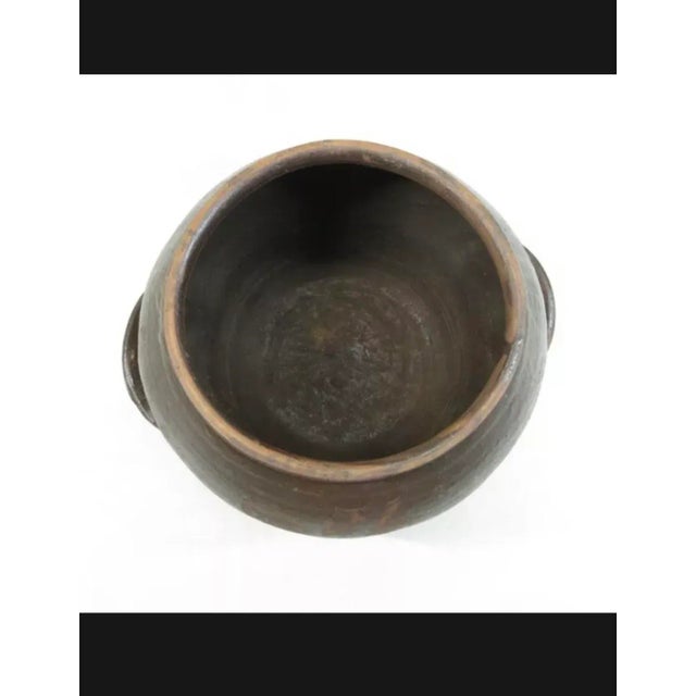 19th Century Japanese Wabi-Sabi Mizusashi Tea Ceremony Water Vessel For Sale In Chicago - Image 6 of 8