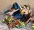 Pair Early 20th Century French Barbotine Majolica Game Bird Wall Pockets For Sale - Image 12 of 14