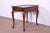 Ethan Allen Queen Anne Cherry Wood Tea Table or Occasional Side Table For Sale - Image 13 of 13