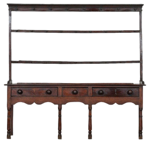 Antique English Oak Dresser, 1780