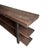 Heavy Wood Console For Sale - Image 4 of 4
