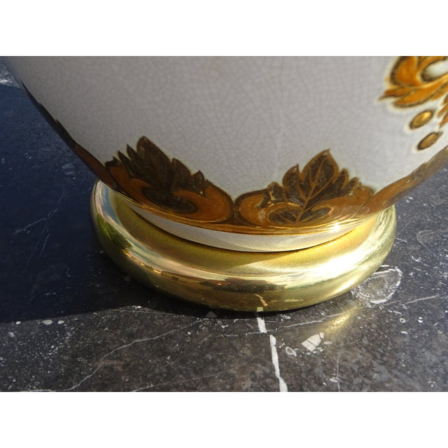 Textile Large Table Lamp by Louis Drimmer, 1970s For Sale - Image 7 of 18