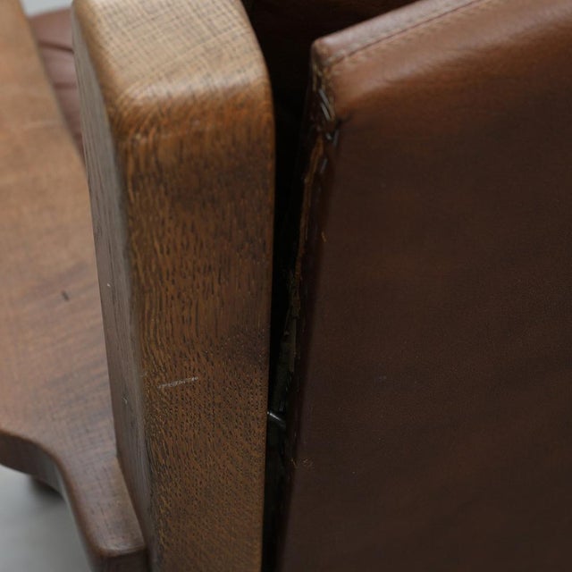 Vintage Three-Piece Sofa Set in Leather, 1980, Set of 3 For Sale - Image 12 of 18