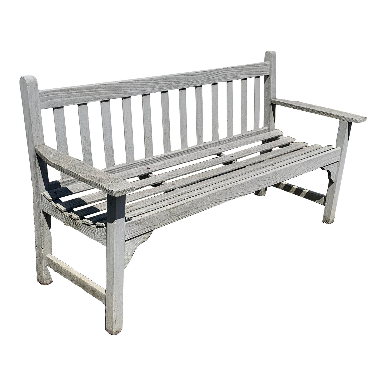 Smith & Hawken Teak Garden Bench | Chairish