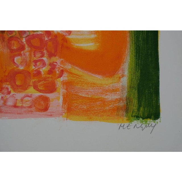 Frédéric Menguy, La marchande de fleurs, Lithograph For Sale - Image 7 of 8