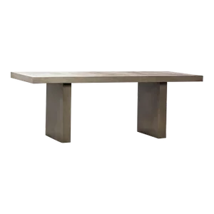 Modern Outdoor Concrete Dining Table