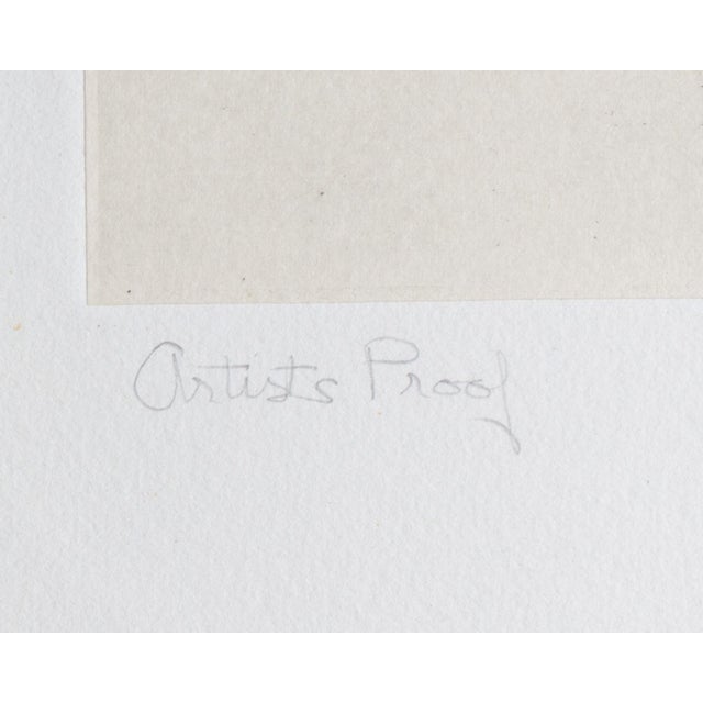 1963 “King Asa” Etching by Jack Levine For Sale In Indianapolis - Image 6 of 6