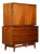 Young Manufacturing Concave Vintage Mid Century Modern Highboy Dresser C. 1960s, Attrbuted For Sale