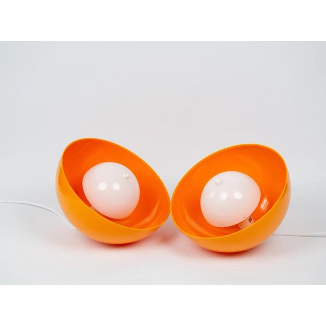 Space Age Danish Lamps, 1970s, Set of 2 For Sale - Image 8 of 9