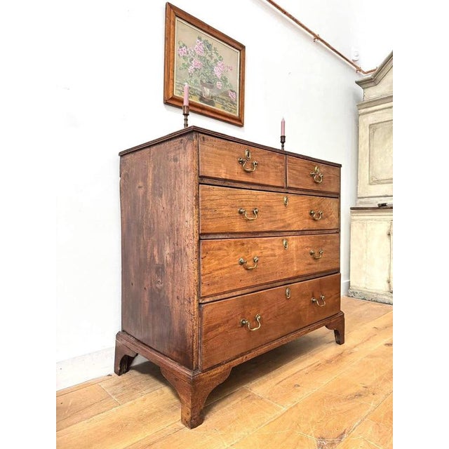 Georgian Fruitwood Chest of Drawers For Sale - Image 6 of 11