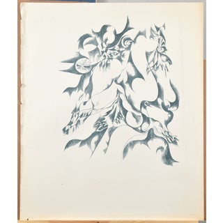 Malda Muizniece, Longning, 1986, Lithograph For Sale