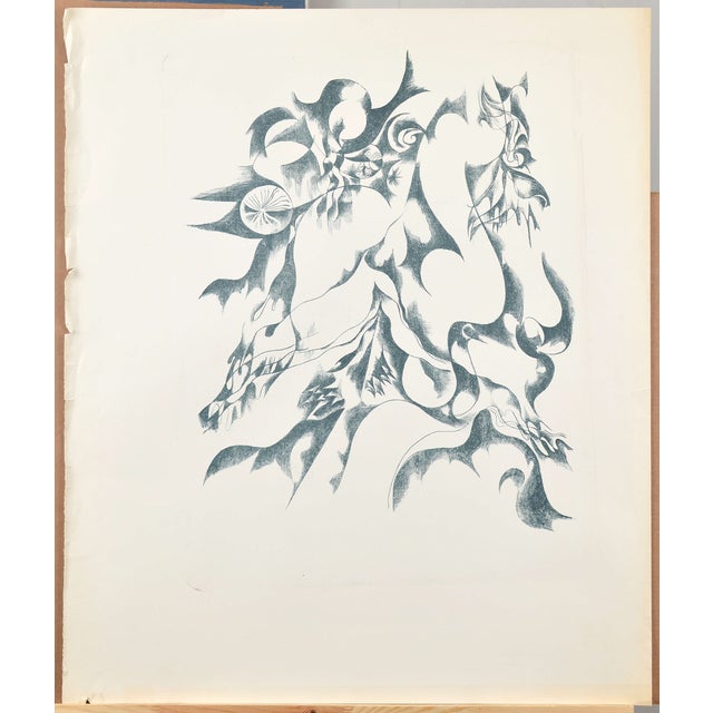 Malda Muizniece, Longning, 1986, Lithograph For Sale