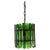 1970s Feders Hand Blown Glass Chandelier For Sale - Image 10 of 14