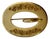 Late 19th Century Victorian Gold Gilded Buckle Brooch - For Sale