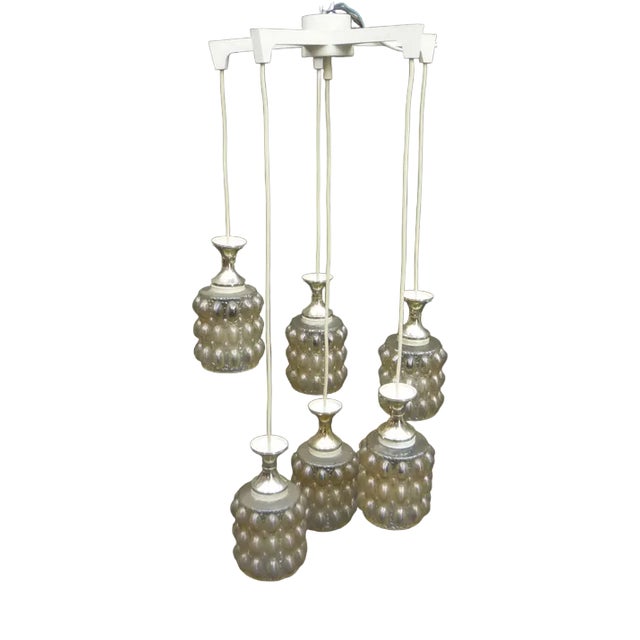 Space Age Cascade Pendant by Helena Tynell, 1960s For Sale