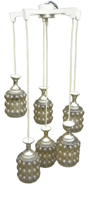 Space Age Cascade Pendant by Helena Tynell, 1960s