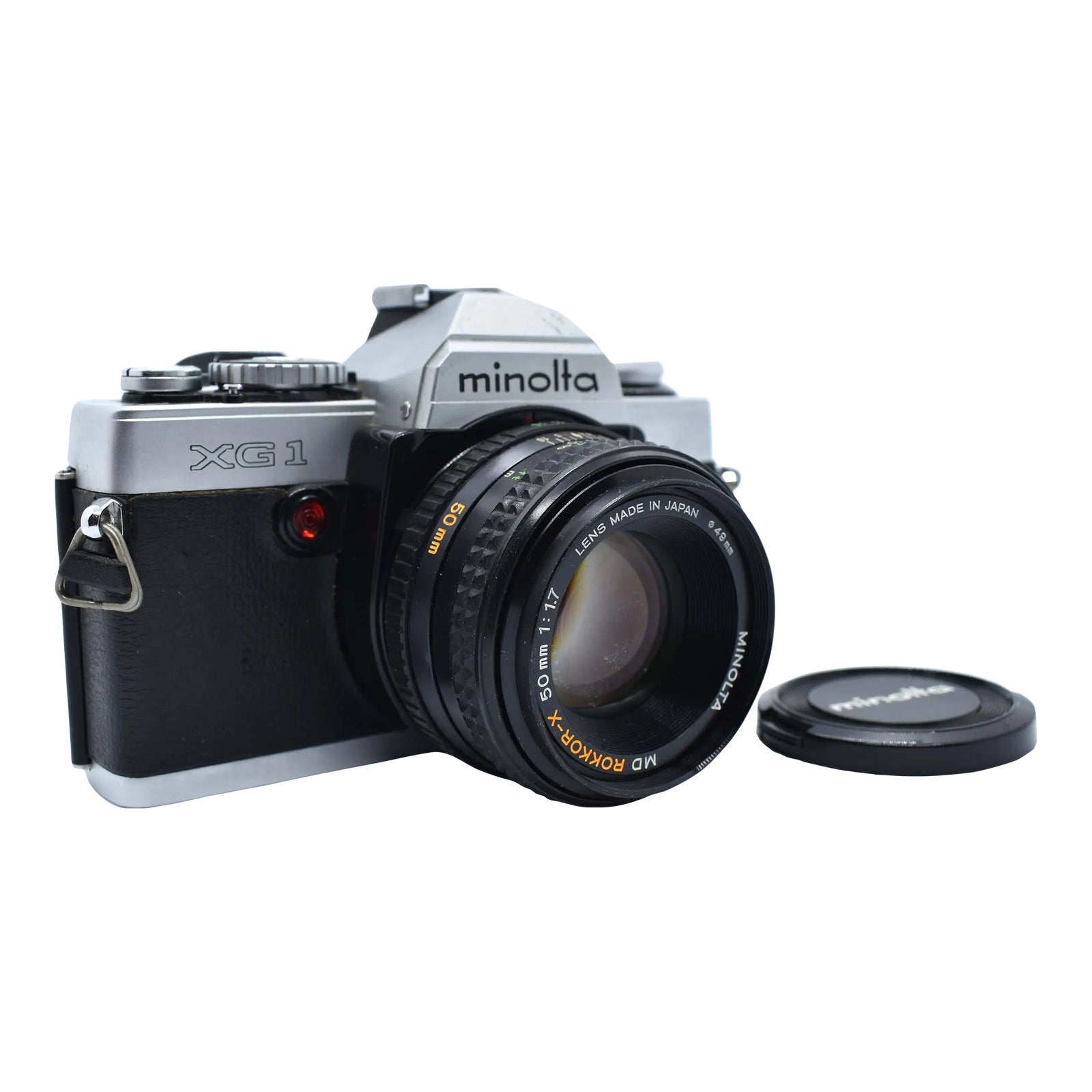 1978 Minolta Xg-1 35mm Film Camera With Detachable 50mm Lens