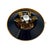 Victorian Late 19th Century Victorian 1.00 Carat Old Mine Cut Diamond Onyx Enamel Mourning Brooch For Sale - Image 3 of 4