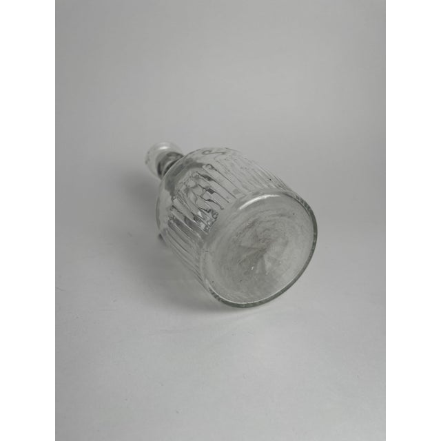 19th Century 18th/19th Century Etched Glass "Hollands" Decanter For Sale - Image 5 of 6