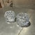 1980s Tiffany & Co. Rock Cut Crystal Votive Candle Holder Set of 2 For Sale - Image 5 of 16