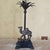 Berman Camel Table Lamp With Palm Motif Stem, Bronze-Tone Desert Safari Accent Lamp, 29"h For Sale - Image 12 of 18