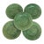 Bordallo Pinheiro Majolica Plates With Strawberry Leaf Motif - Set of Five For Sale