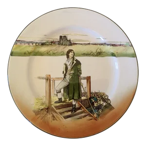 Royal Doulton Dickens Plate, Sydney Carton