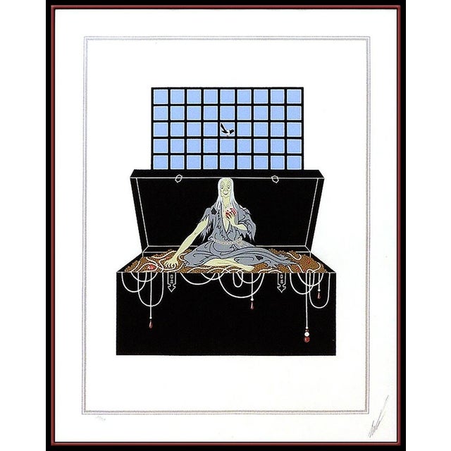 Message us to inquire about custom framing options! (Included for free with every purchase) Erte Authentic, Hand-Signed &...
