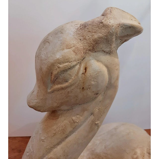 Sculpture Materials Art Deco Doe Deer Sculpture For Sale - Image 7 of 9