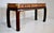 1970s Ming Campaign Style Burl-Wood Console Table For Sale - Image 5 of 11